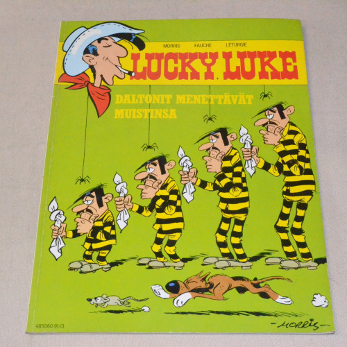 Lucky Luke 57 Daltonit menettävät muistinsa